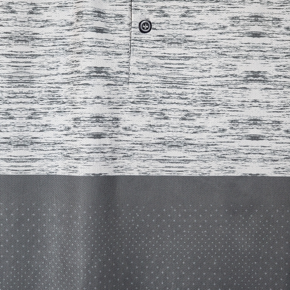 RBX Stay On Course Closed Mesh Gray Polo Men's Medium - Picture 7 of 10